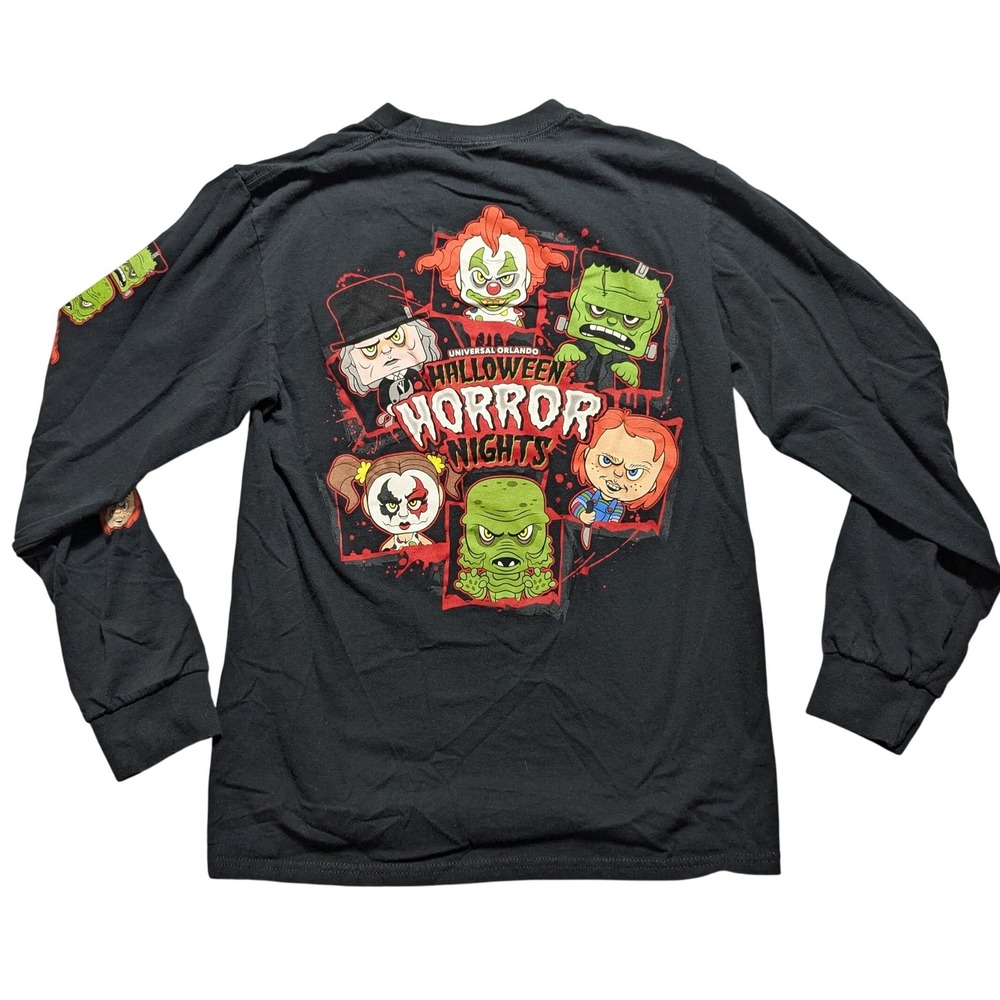 Universal Orlando Halloween Horror Nights Studio Screamers Long Sleeve Shirt M